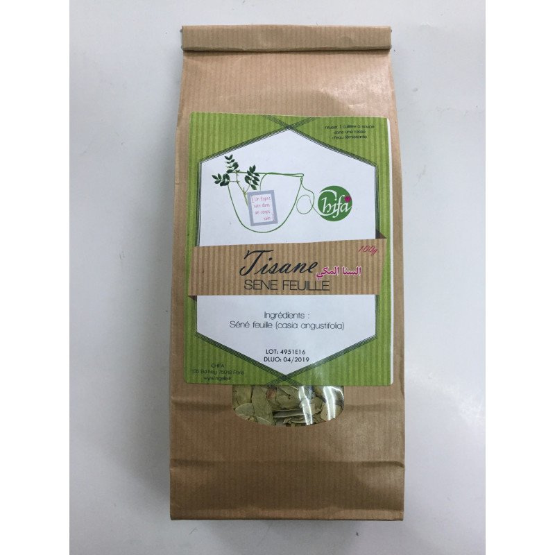 Tisane 100% Naturel - Sene - Sana Makki - Chifa - Sachet 100 gr Tisane 100% Naturel - Sene - Sana Makki - Chifa - Sachet 100 gr