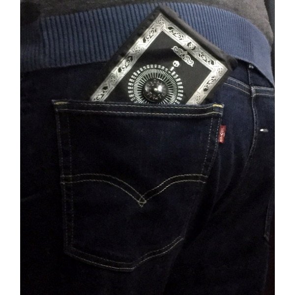 Tapis de Prière - Voyage - Format de Poche avec Boussole - Zipper