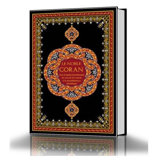 Le Noble Coran GRAND FORMAT Arabe / Français / Phonétique avec CD d'accompagnement du Coran - Edition Ennour - 2128 