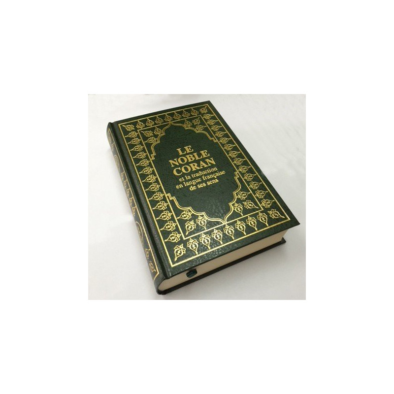 Le Noble Coran - Français et Arabe - Couverture Vert - Format Grand 22,50 x 30 cm Le Noble Coran - Français et Arabe - Couverture Vert - Format Grand 22,50 x 30 cm