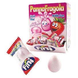 Bonbons - Panna Fragola - Bubble Gum - Fini - Halal