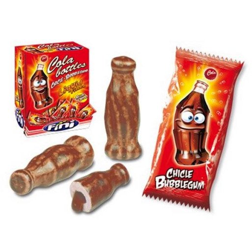 Bonbons - Cola - Bubble Gum - Fini - Halal