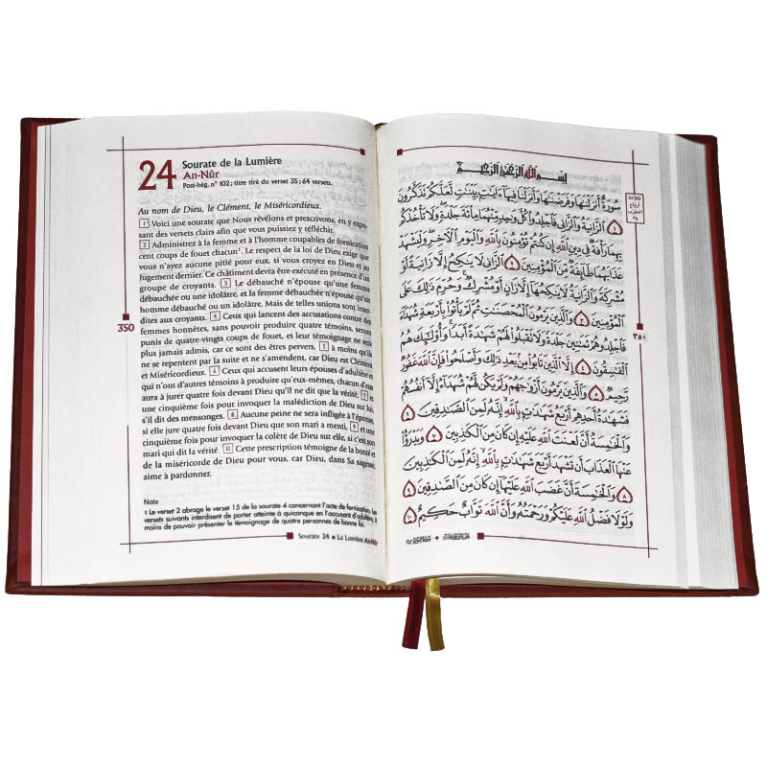 Le Noble Coran - Nouvelle Traduction - Français /Arabe - FORMAT MOYEN 14.50 x 21.50 cm - Edition Tawhid