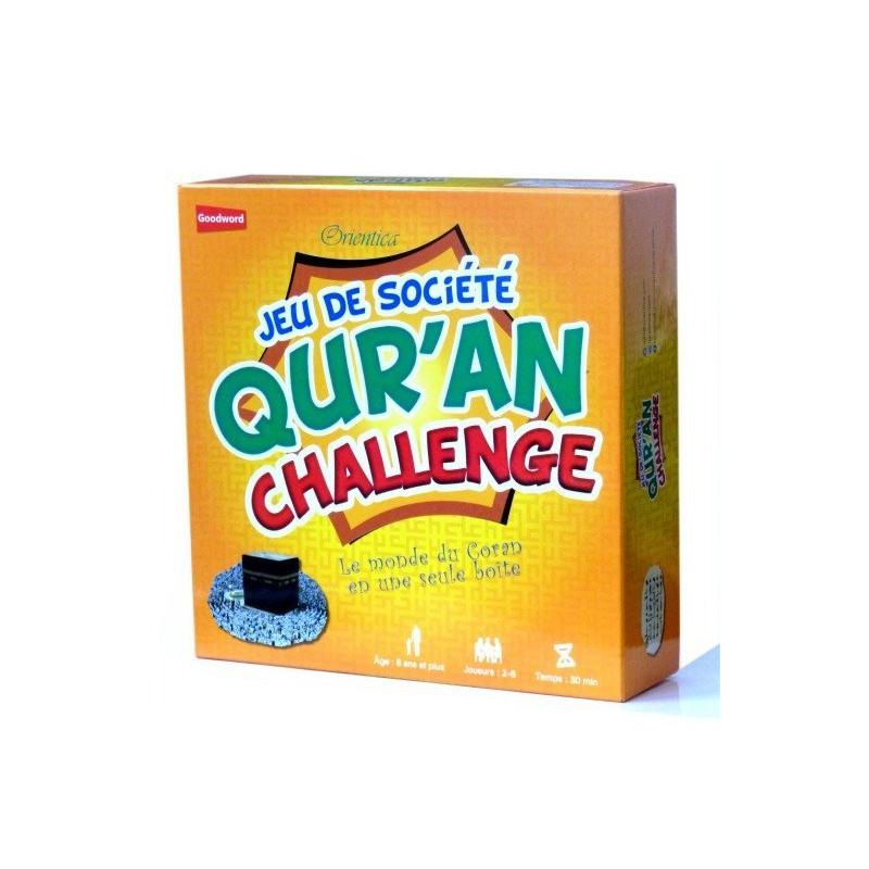 Jeu De Société : Quran Challenge - Le Monde Du Coran En Une Seule Boite - GoodWord et Orientica Jeu De Société : Quran Challenge - Le Monde Du Coran En Une Seule Boite - GoodWord et Orientica