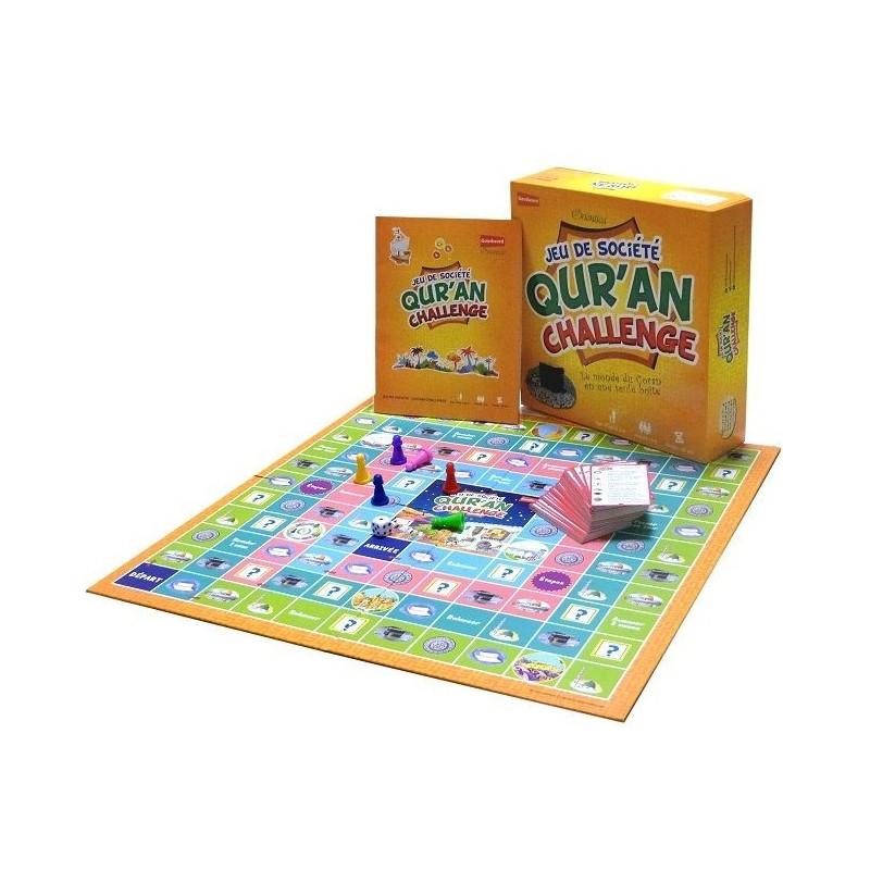 Jeu De Société : Quran Challenge - Le Monde Du Coran En Une Seule Boite - GoodWord et Orientica Jeu De Société : Quran Challenge - Le Monde Du Coran En Une Seule Boite - GoodWord et Orientica