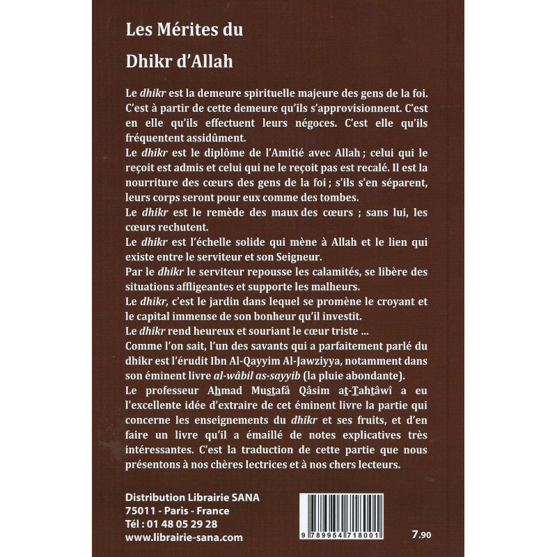Les Mérites Du Dhikr D'ALLAH - Editon Al Madina Les Mérites Du Dhikr D'ALLAH - Editon Al Madina