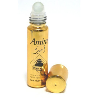 Musc Amira - Edition de Luxe Paris - 8 ml - Musc d'Or - Sans Alcool - M133