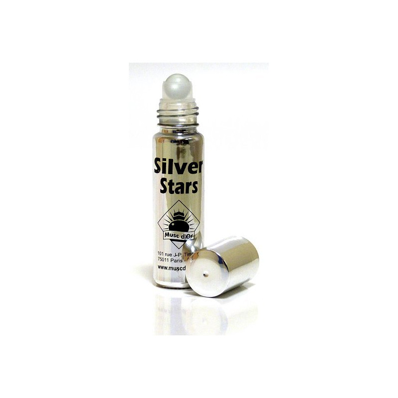Musc Silver Star - Edition de Luxe Paris - 8 ml - Musc d'Or - Sans Alcool - M116 Musc Silver Star - Edition de Luxe Paris - 8 ml - Musc d'Or - Sans Alcool - M116