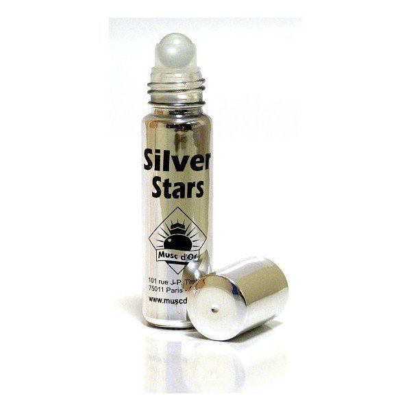 Musc Silver Star - Edition de Luxe Paris - 8 ml - Musc d'Or - Sans Alcool - M116