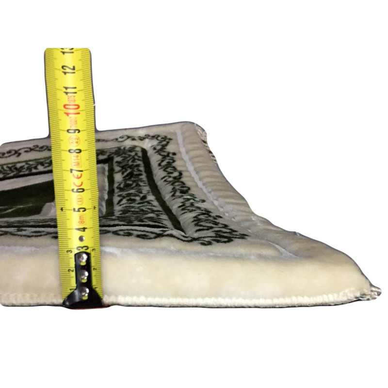 Tapis de Prière Vert - Molletonné - Très Épais 3 cm Épaisseur - Tapis Matelas Tapis de Prière Vert - Molletonné - Très Épais 3 cm Épaisseur - Tapis Matelas