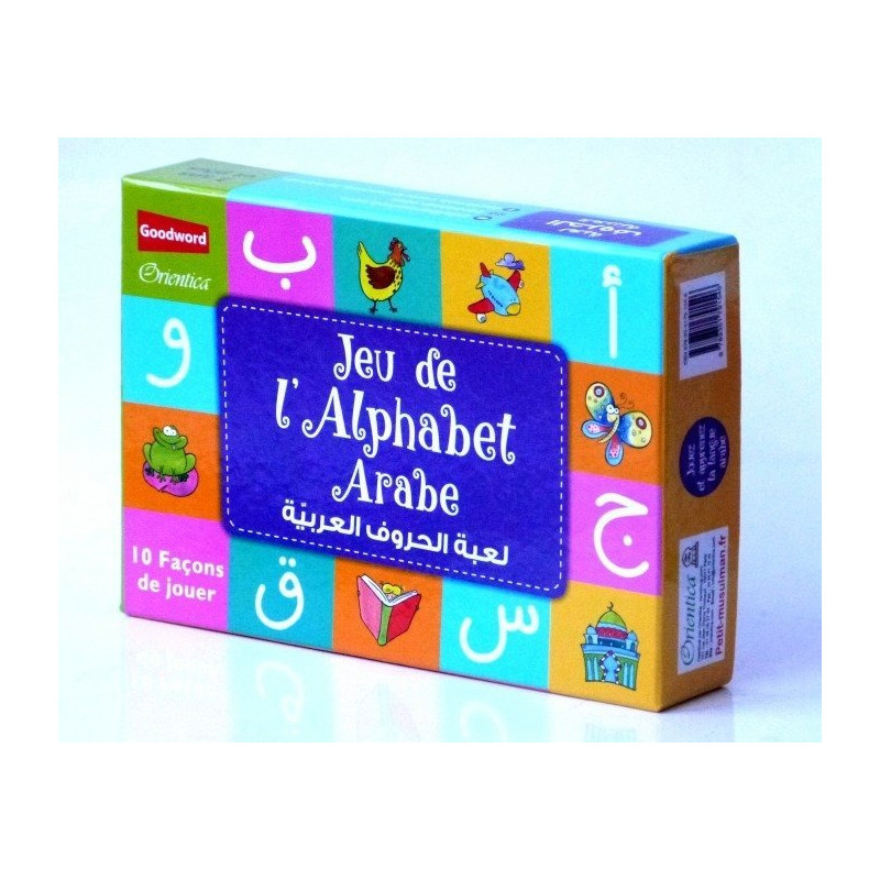 Jeu Apprendre l'Alphabet Arabe - 10 Façons de Jouer - GoodWord - A partir de 3 ans Jeu Apprendre l'Alphabet Arabe - 10 Façons de Jouer - GoodWord - A partir de 3 ans