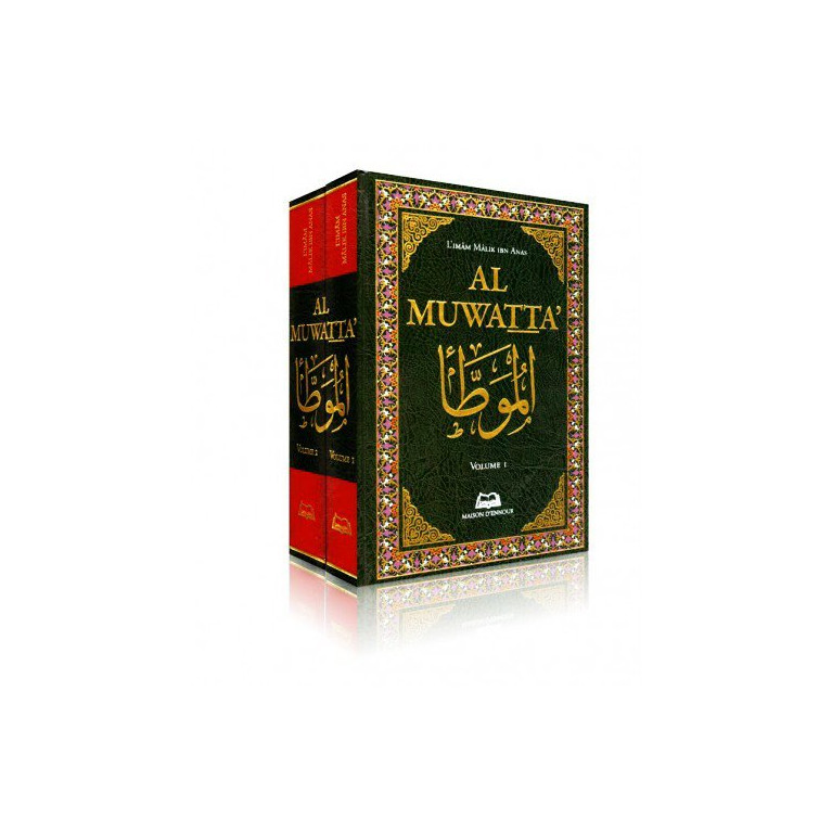 Al Muwatta 2 Vol. - L'Imam Malik Ibn Anas - Edition Maison Ennour