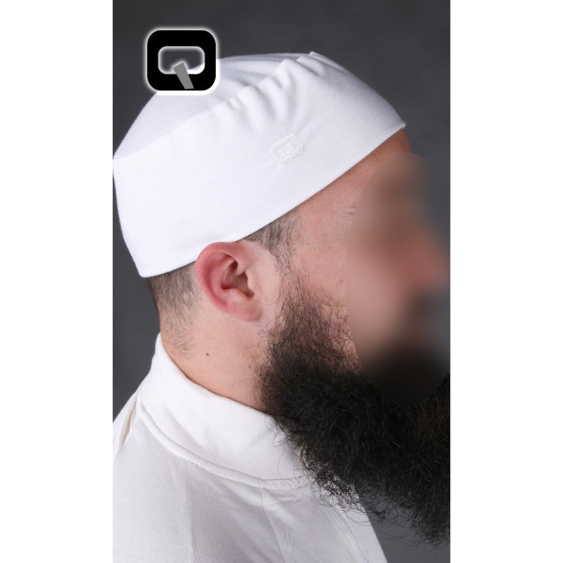Taguia - Bonnet - Blanc - Qabail