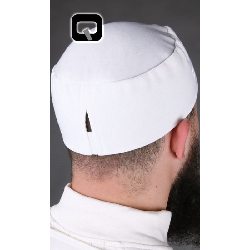 Taguia - Bonnet - Blanc - Qabail