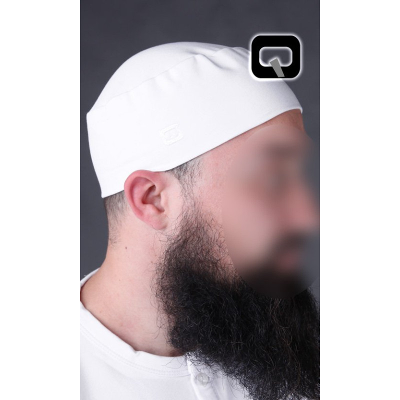 Taguia - Bonnet - Blanc - Qabail