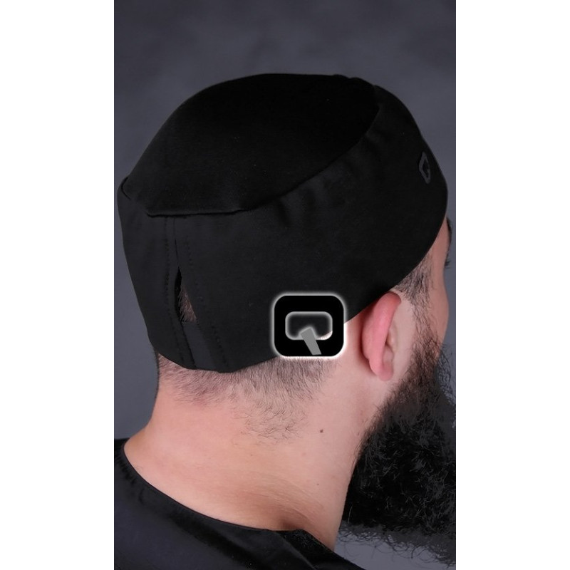 Taguia - Bonnet - Noir - Qabail