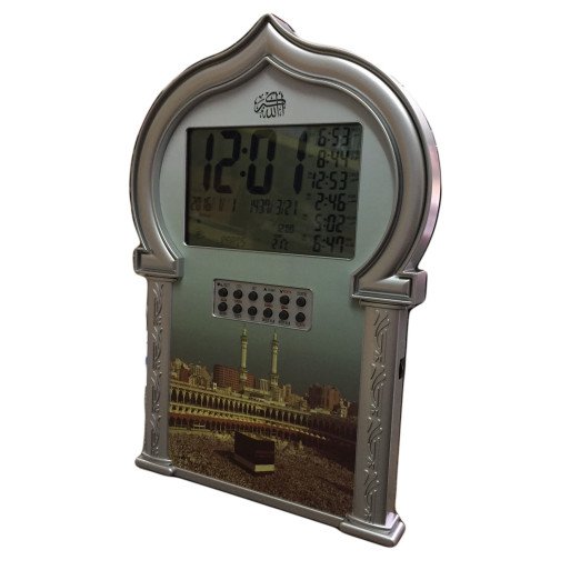 Horloge avec les Horaires des Prières (1000 Villes + 5 Adhans différents + Rokya)