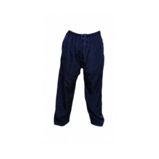 Pantalon Afaq - Sirwal Bleu Marine -Tissu Coton - Coupe Droite- 5917