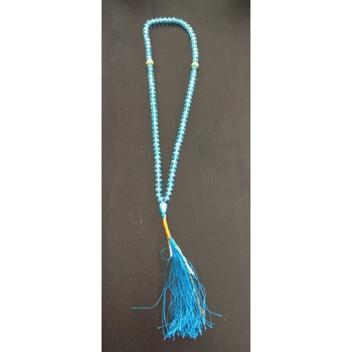 Chapelet - Dzikr - 99 Perles Cristal - Bleu Turquoise - 5944