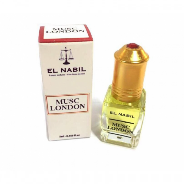 Musc London 5ml - Saudi Perfumes - Sans Alcool - El Nabil