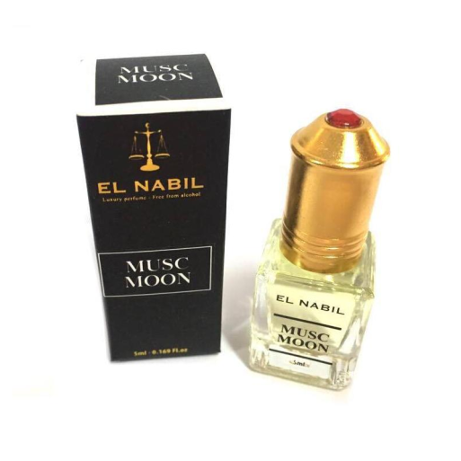 Musc Moon 5ml - Saudi Perfumes - Sans Alcool - El Nabil