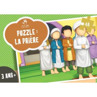 Puzzle La Prière - SALAT - 48 Pièces - Muslim Kid - 3 ans+ 