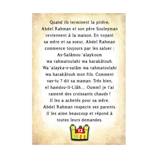 Histoire du Soir - Le Bon Comportement - Edition Athariya Kids
