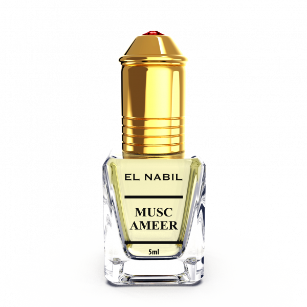 Musc Ameer - Parfum : Mixte - Extrait de Parfum Sans Alcool - El Nabil - 5 ml 