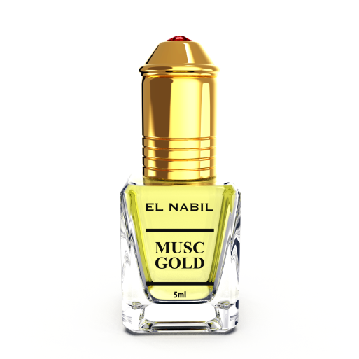 Musc Gold 5 ml - Saudi Perfumes - Sans Alcool - El Nabil
