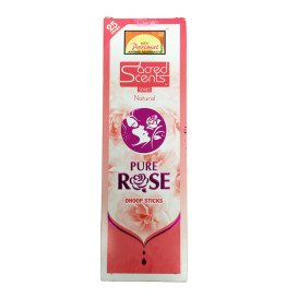 Encens Naturel Pure Rose - Dhoop Sticks 25 gr - Encens & Bakhour & Tchourai - 5883