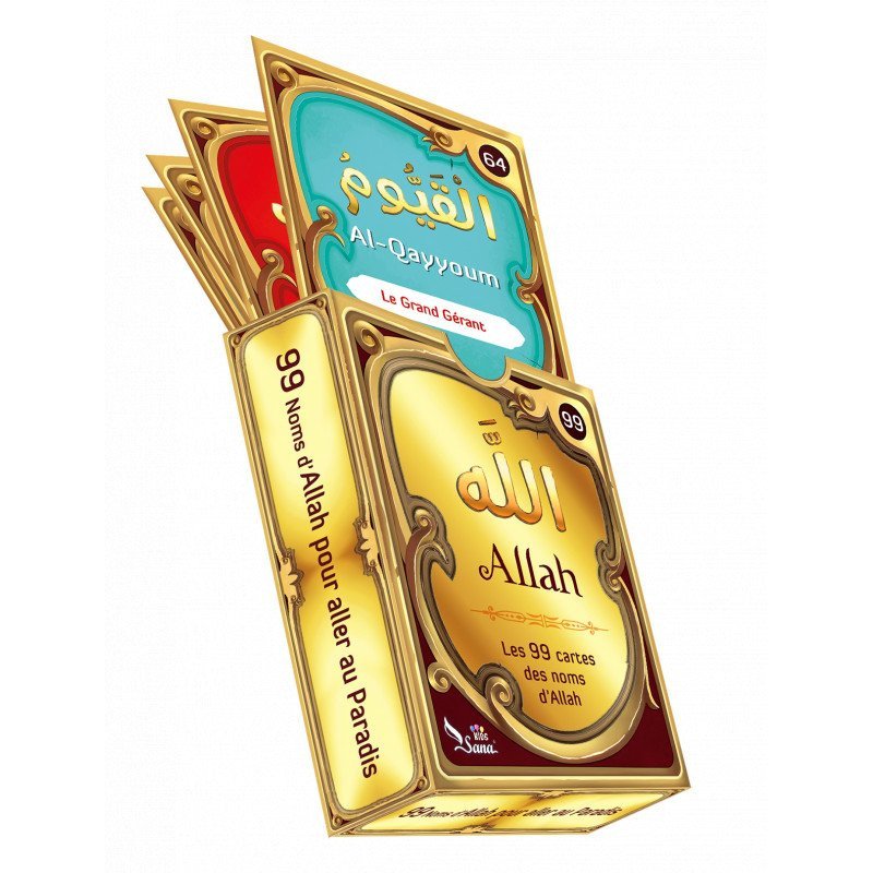 Les 99 Noms d’Allah pour Aller Au Paradis - Edition Sana