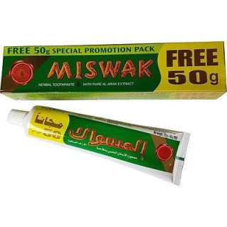 Dentifrice Herbal Miswak - 120gr + 50gr Gratuit - Laboratoire Dabur