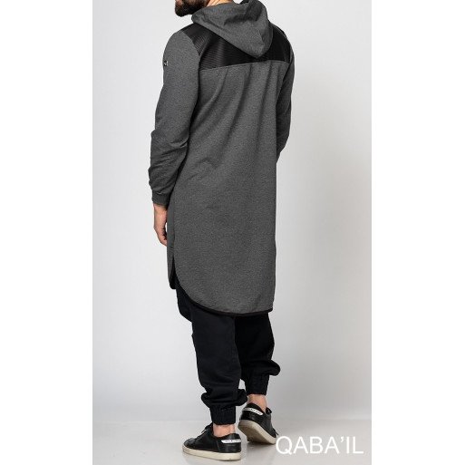 Qamis Jild court Anthracite manches longues Qaba il - 2057 Qamis Jild court Anthracite manches longues Qaba il - 2057