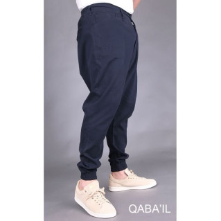 Saroual Pants - Indigo - Coupe Djazairi - Qaba'il