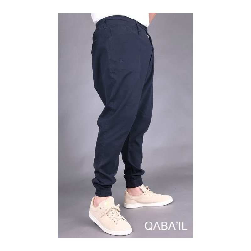 Saroual Pants - Indigo - Coupe Djazairi - Qaba'il