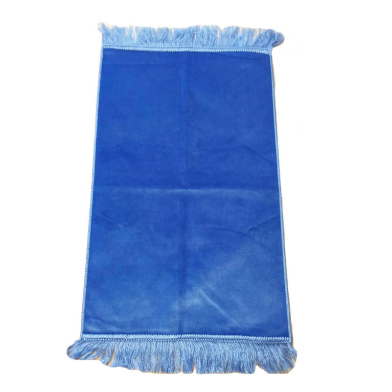 Bleu Clair  - Tapis de Prière pour Enfant - 47,50 x 87 cm