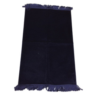 Bleu Nuit - Tapis de Prière pour Enfant - 47,50 x 87 cm
