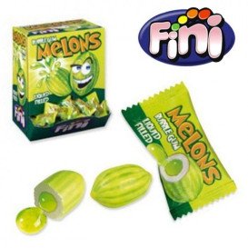 Bonbons - Melon Coeur Liquide - Bubble Gum - Fini - Halal