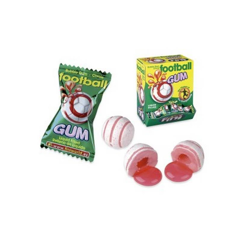 Bonbons - Football - Bubble Gum - Fini - Halal