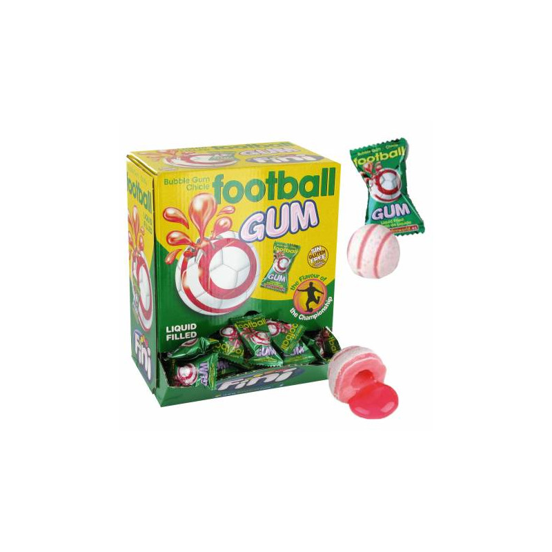 Bonbons - Football - Bubble Gum - Fini - Halal