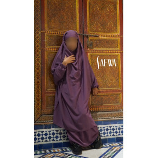 Jilbab Enfant - Lila Foncé - Safwa