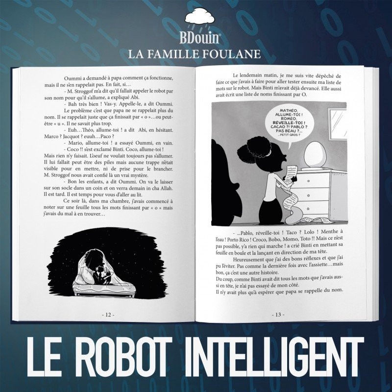 BD - Famille Foulane 1 - Le Robot Intelligent T1 - Edition Du Bdouin BD - Famille Foulane 1 - Le Robot Intelligent T1 - Edition Du Bdouin