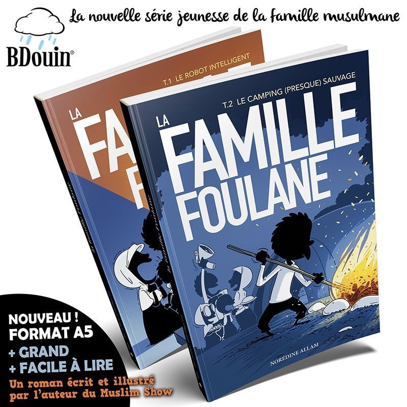 BD - Famille Foulane 1 - Le Robot Intelligent T1 - Edition Du Bdouin BD - Famille Foulane 1 - Le Robot Intelligent T1 - Edition Du Bdouin
