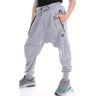 Serwal Jogging Léger Enfant - Gris Clair - Junior - 3 à 16 ans - Qaba'il