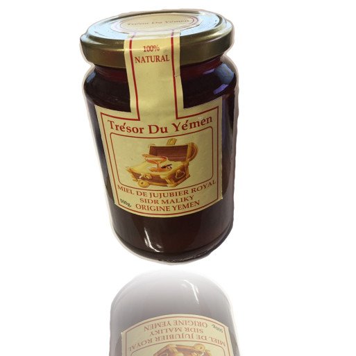 Miel de Jujubier Royal - Miel de Sidr Maliky - Origine Yemen - Trésor du Yémen - 500g