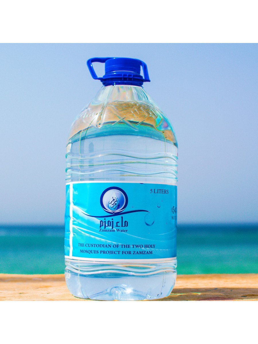 Eau de Zamzam 5 Litres Mecca Authentique Al Hidayah