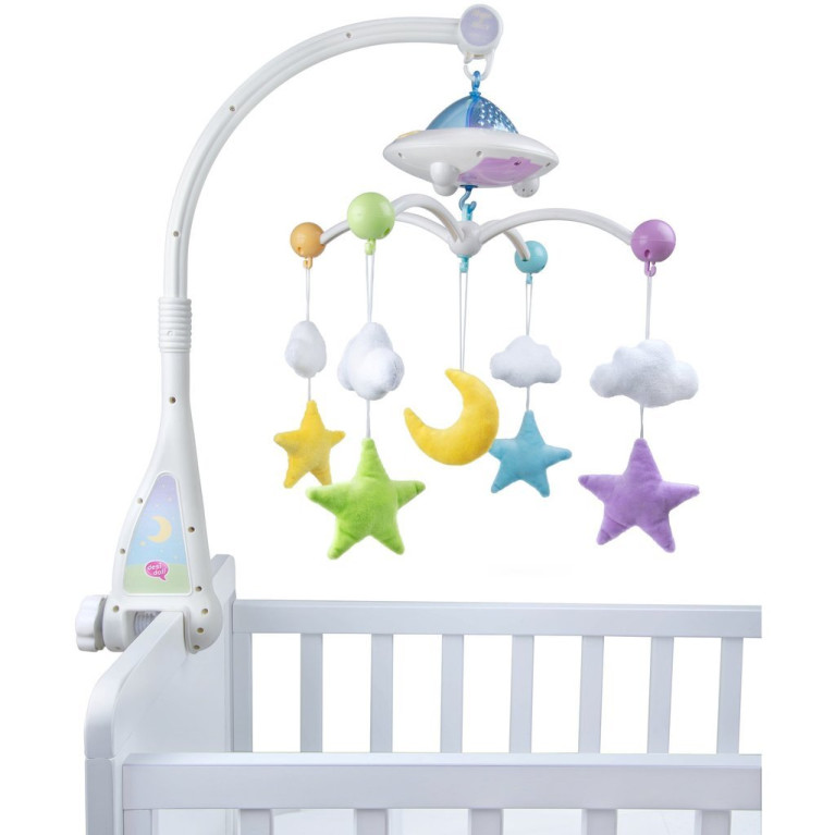 Moon & Stars - Mobile Bébé + Télécommande, Projection Lumière - 35 minutes Récitation Apaisante du Coran Moon & Stars - Mobile Bébé + Télécommande, Projection Lumière - 35 minutes Récitation Apaisante du Coran