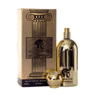 Gladiator Gold Métallique - Eau de Parfum pour Homme - 100ml