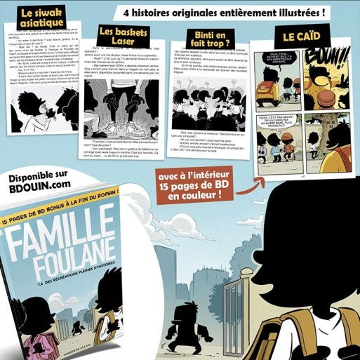 BD - Famille Foulane 4 - Des Récréations Pleines d'Histoires T4 - Edition Du Bdouin