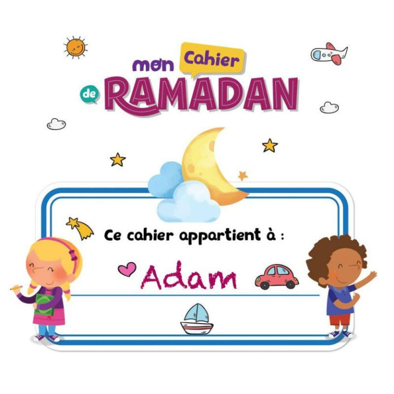 Mon Cahier De Ramadan - Pour Les Maternelles +4 Ans - Edition Learning Roots